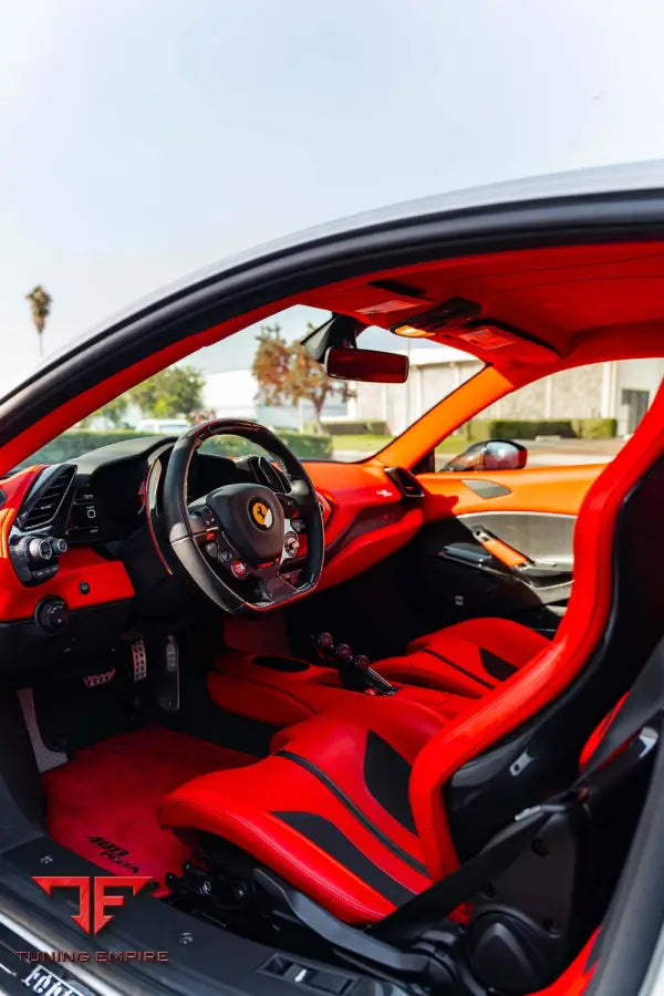 FERRARI 488 PISTA FORGED WHEELS AND EXHAUST SYSTEM