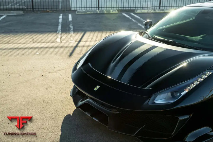 FERRARI 488 PISTA FORGED WHEELS AND EXHAUST SYSTEM