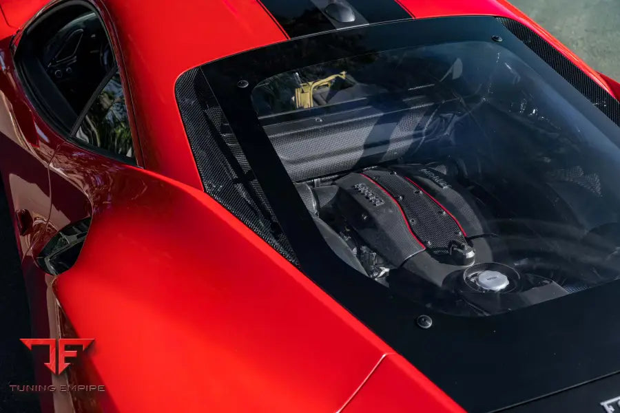 FERRARI 488 PISTA FORGED WHEELS AND EXHAUST SYSTEM