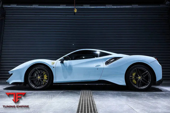 FERRARI 488 PISTA GTB SPYDER OEM STYLE SIDE SKIRTS BSD