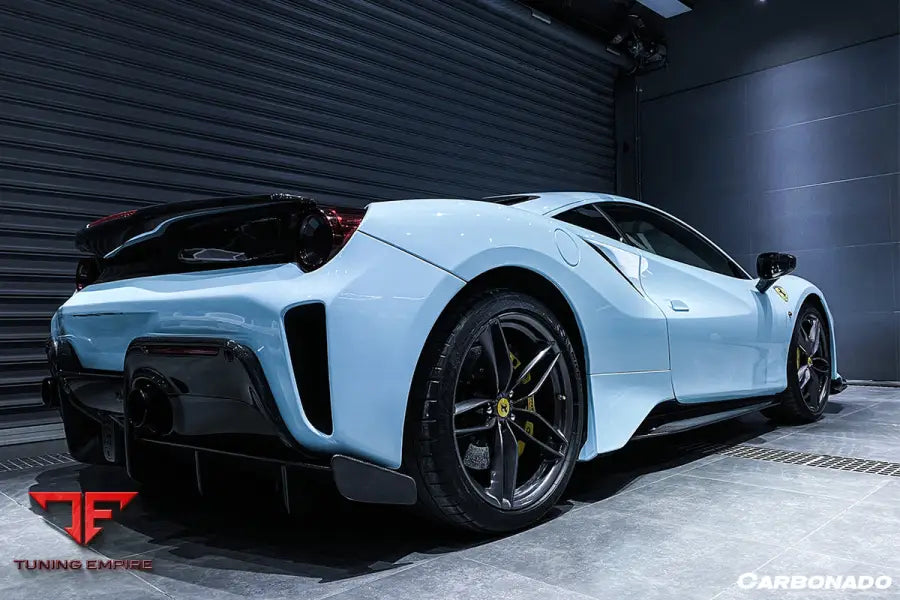 FERRARI 488 PISTA GTB SPYDER OEM STYLE SIDE SKIRTS BSD