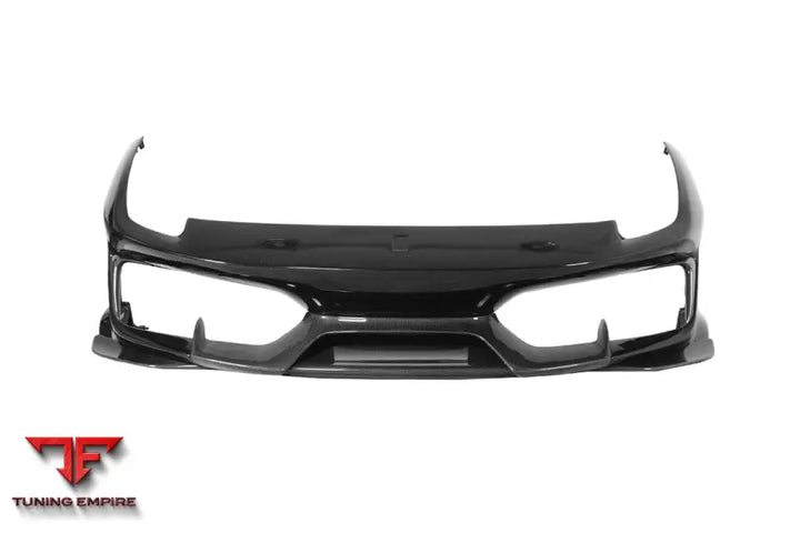 FERRARI 488 PISTA OEM STYLE PART CARBON FIBER FRONT BUMPER BSD