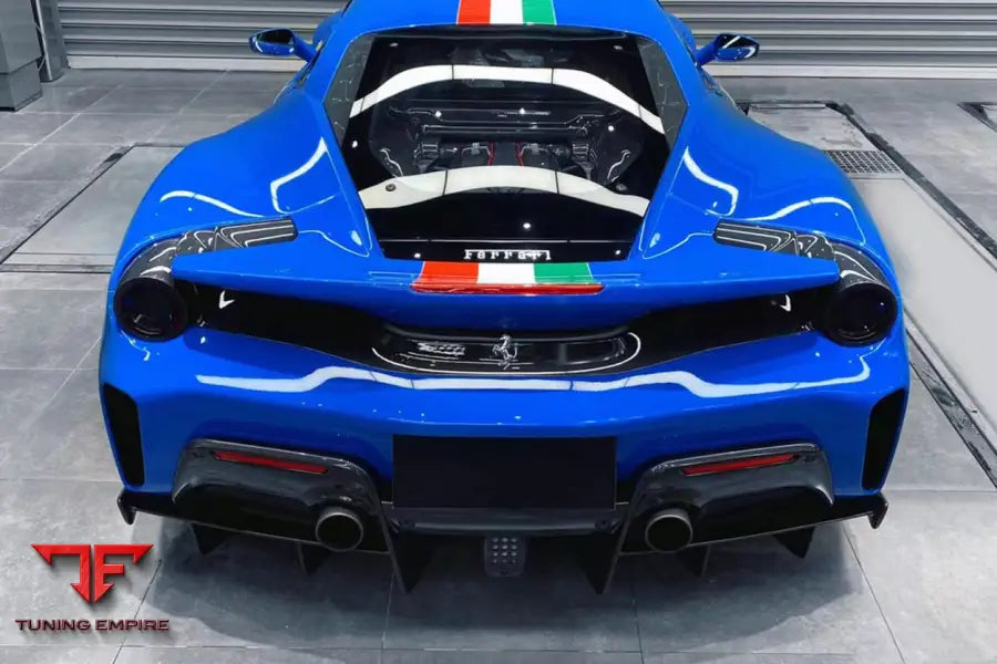 FERRARI 488 PISTA REAR BUMPER (NOT INCLUDING DIFFUSER (Copy) BSD