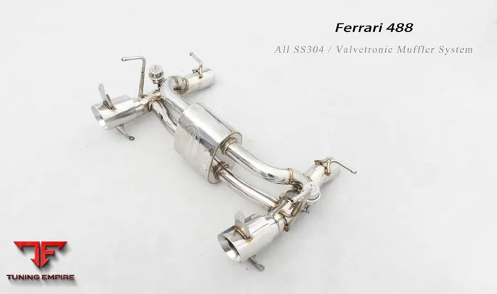 Ferrari 488 Spider Valvetronic Exhaust System