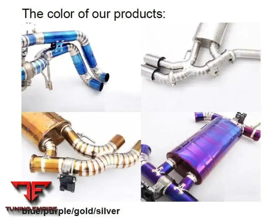 Ferrari 488 Spider Cat Downpipe With Heat Shield Exhaust System