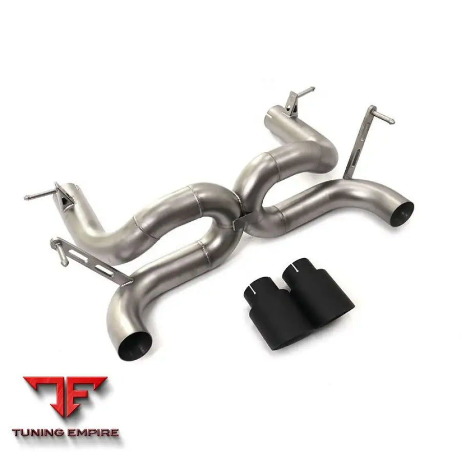 FERRARI 488 STAINLESS STEEL CATBACK RAZOR EXHAUST