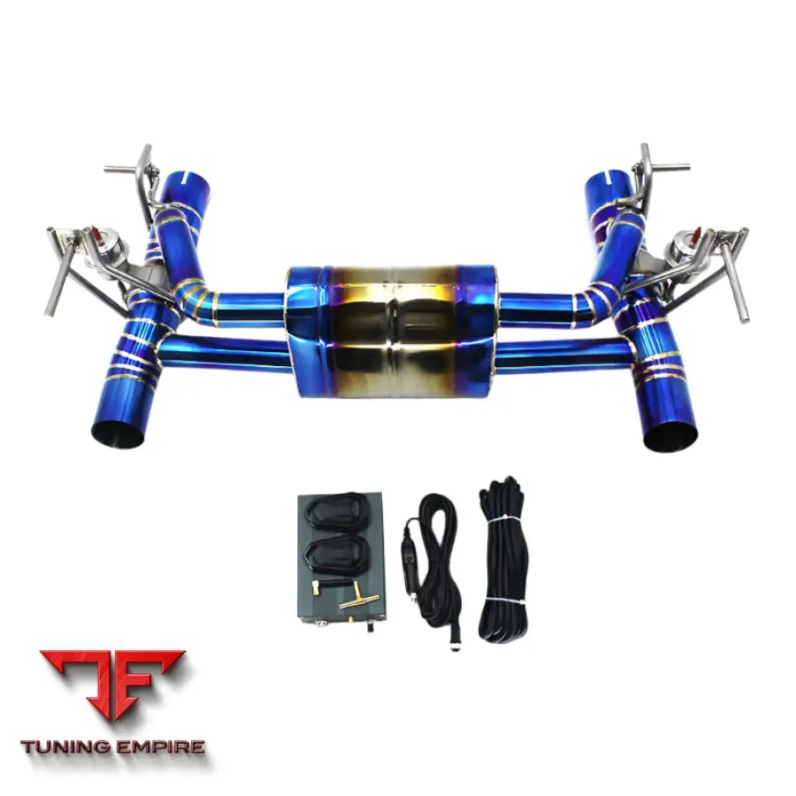 FERRARI 488 CATBACK TITANIUM EXHAUST SYSTEM 2015-2019