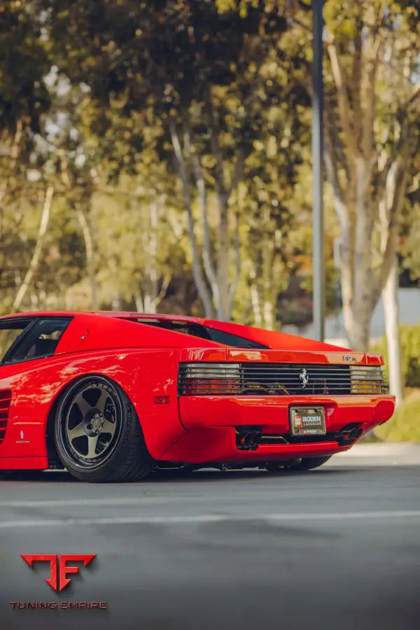 FERRARI 512 TR FORGED WHEELS AND EXHAUST SYSTEM
