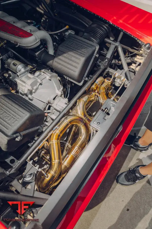 FERRARI 512 TR FORGED WHEELS AND EXHAUST SYSTEM