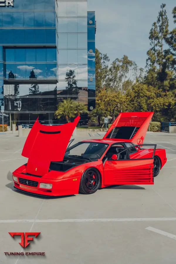 FERRARI 512 TR FORGED WHEELS AND EXHAUST SYSTEM