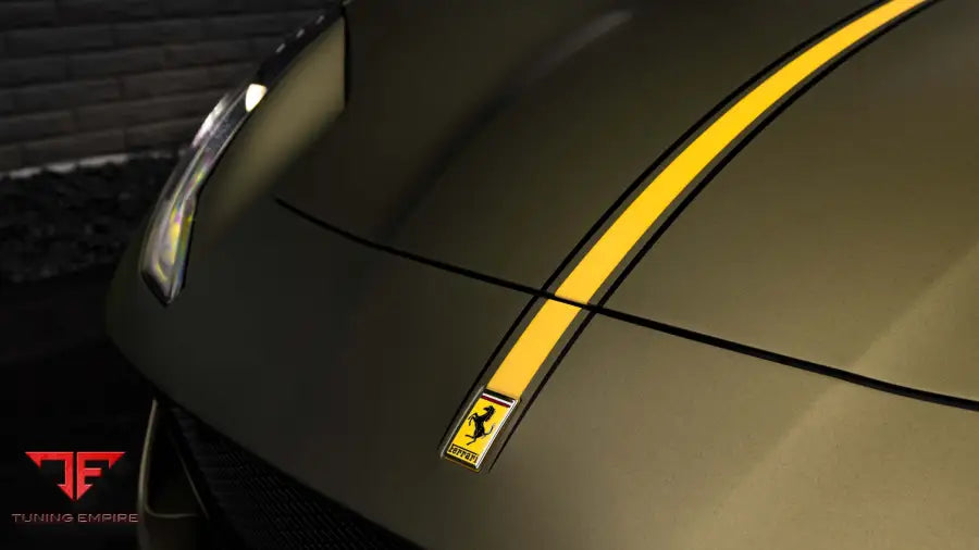 FERRARI 812 GTS FORGED WHEELS AND EXHAUST SYSTEM