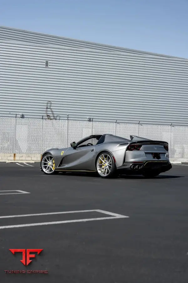 FERRARI 812 GTS FORGED WHEELS AND EXHAUST SYSTEM