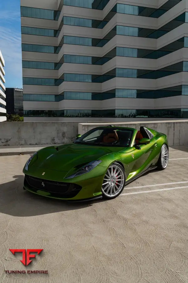 FERRARI 812 GTS FORGED WHEELS AND EXHAUST SYSTEM