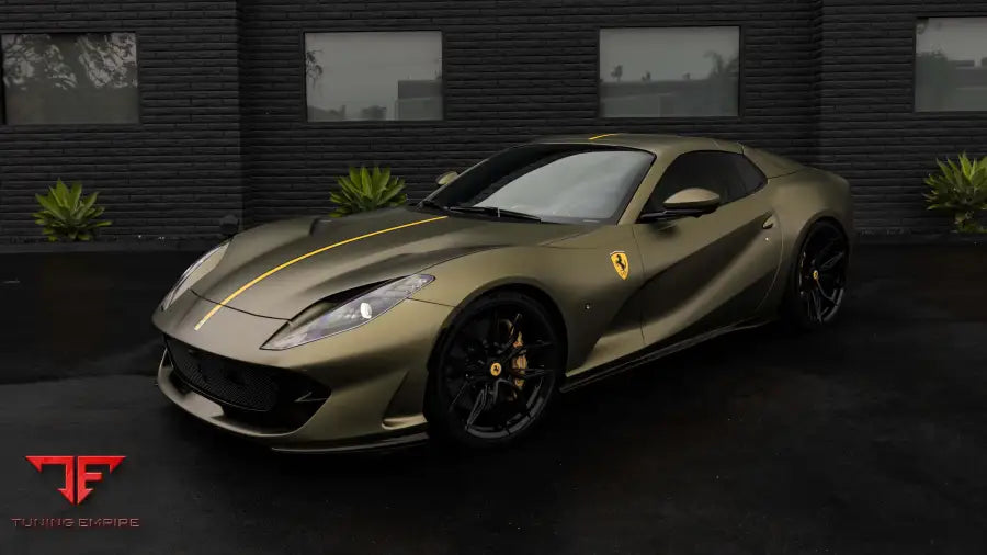 FERRARI 812 GTS FORGED WHEELS AND EXHAUST SYSTEM