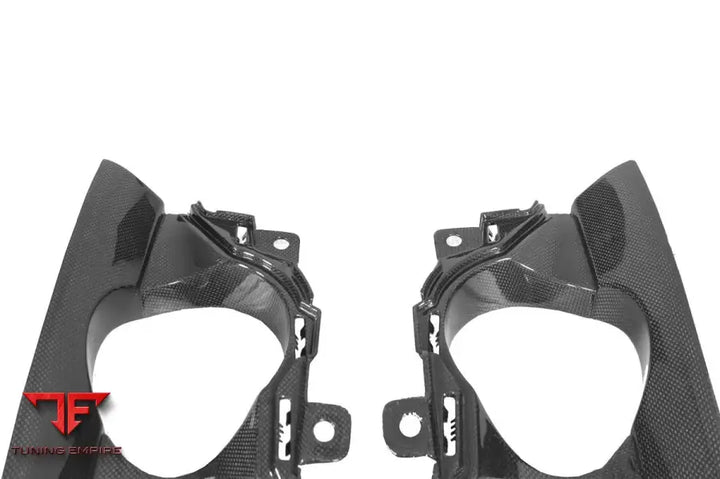 FERRARI 812 SUPERFAST OEM STYLE DRY CARBON FIBER TAIL LIGHTS SURROUND SATELLITES BSD