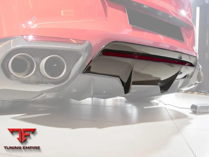 FERRARI 812 SUPERFAST & GTS OEM STYLE DRY CARBON FIBER REAR LIP BSD