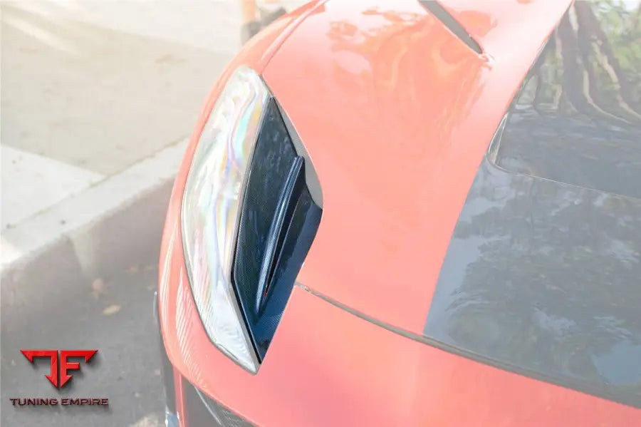 FERRARI 812 SUPERFAST & GTS MSY STYLE DRY CARBON FIBER HEADLIGHTS AIR VENTS BSD