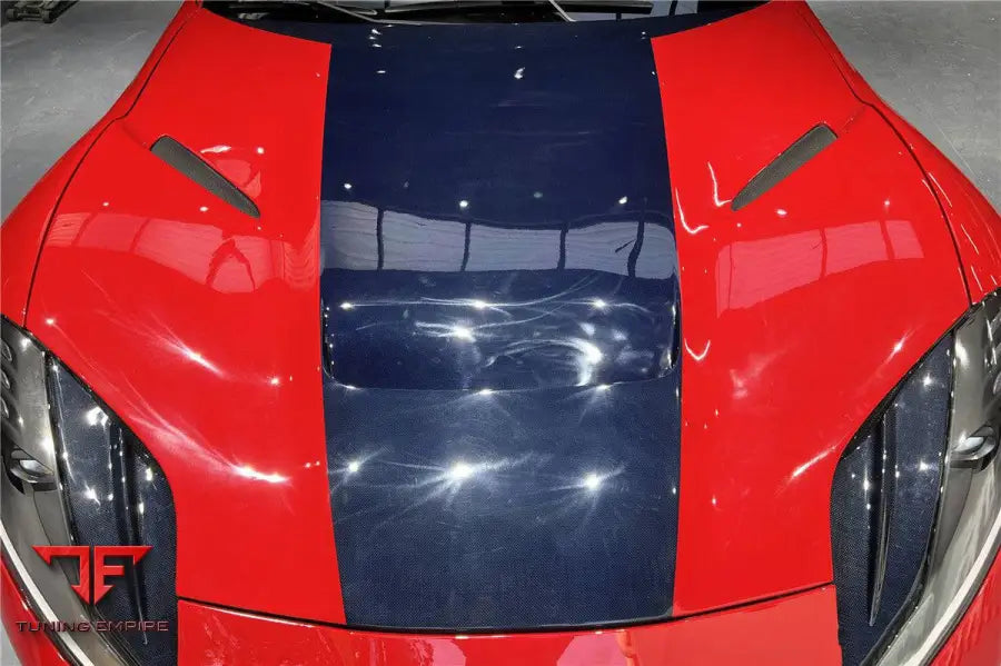 FERRARI 812 SUPERFAST & GTS MSY STYLE DRY CARBON FIBER HOOD BSD