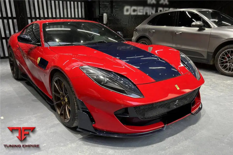 FERRARI 812 SUPERFAST & GTS MSY STYLE DRY CARBON FIBER MIRROR HOUSING BSD