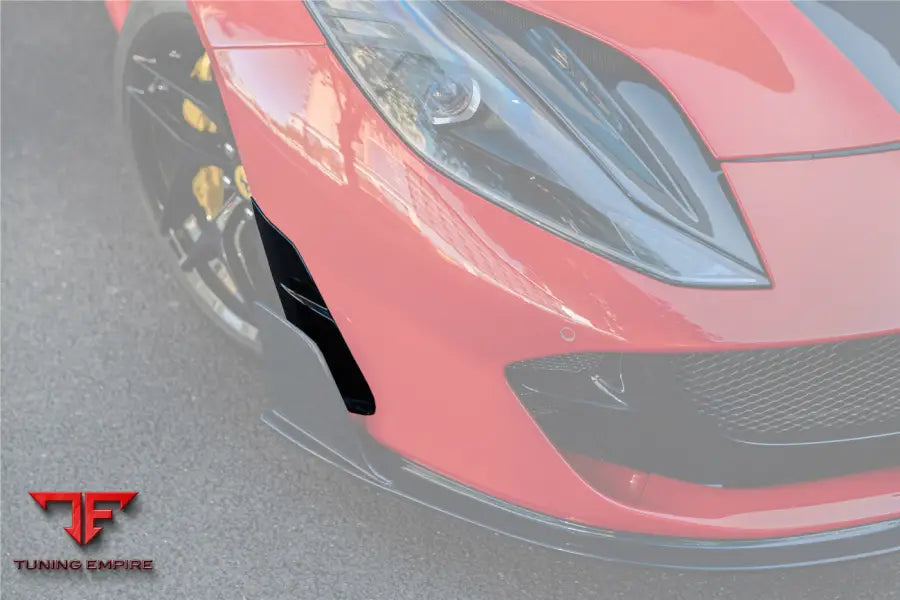 FERRARI 812 SUPERFAST & GTS MSY STYLE FRONT BUMPER SIDE VENTS BSD