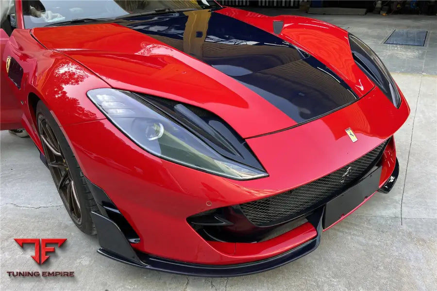 FERRARI 812 SUPERFAST & GTS MSY STYLE FRONT LIP BSD