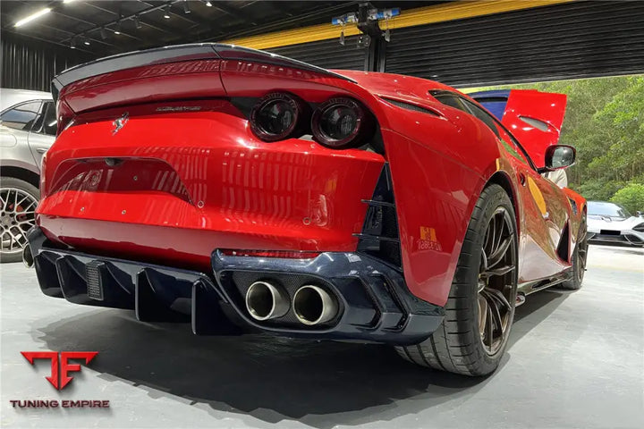 FERRARI 812 SUPERFAST & GTS MSY STYLE REAR BUMPER VENTS BSD