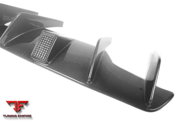 FERRARI 812 SUPERFAST MSY STYLE DRY CARBON FIBER REAR DIFFUSER W & LIGHT BSD
