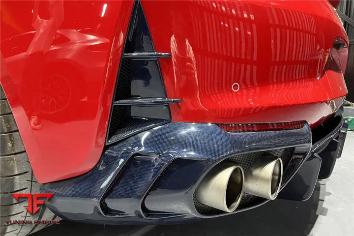 FERRARI 812 SUPERFAST MSY STYLE REAR DIFFUSER WITH LIGHT BSD
