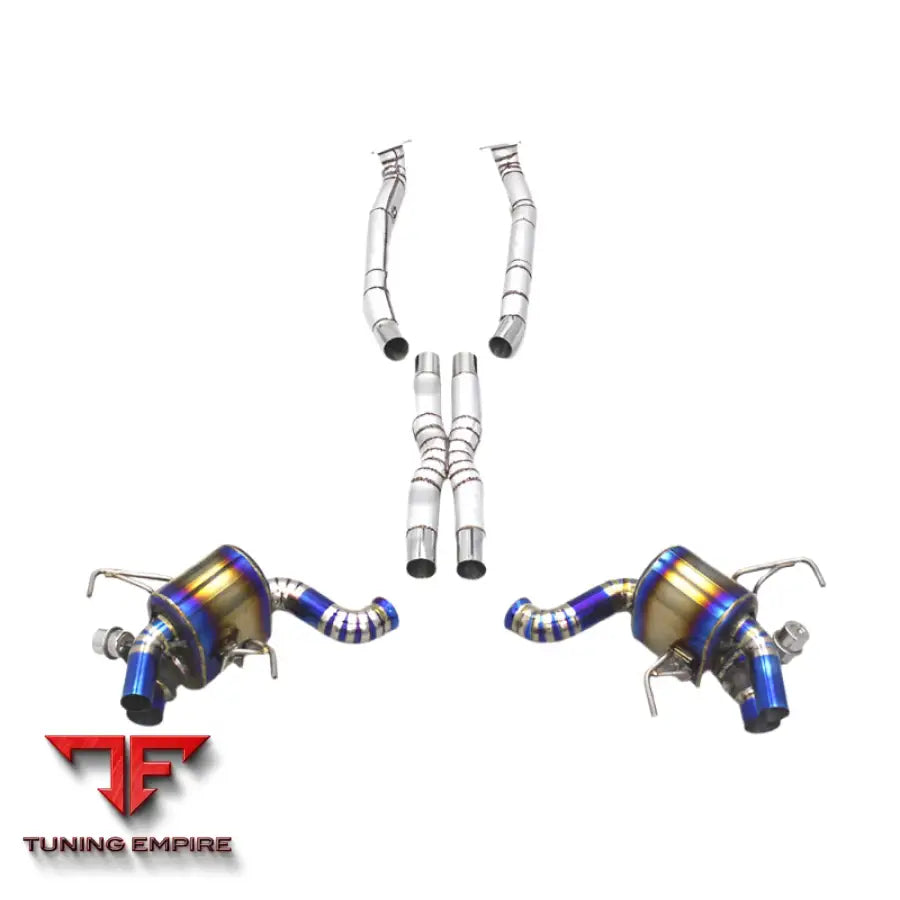 FERRARI CALIFORNIA 4.3L DOWNPIPES TITANIUM EXHAUST SYSTEM 2009-2014