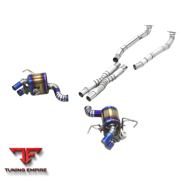 FERRARI CALIFORNIA 4.3L DOWNPIPES TITANIUM EXHAUST SYSTEM 2009-2014
