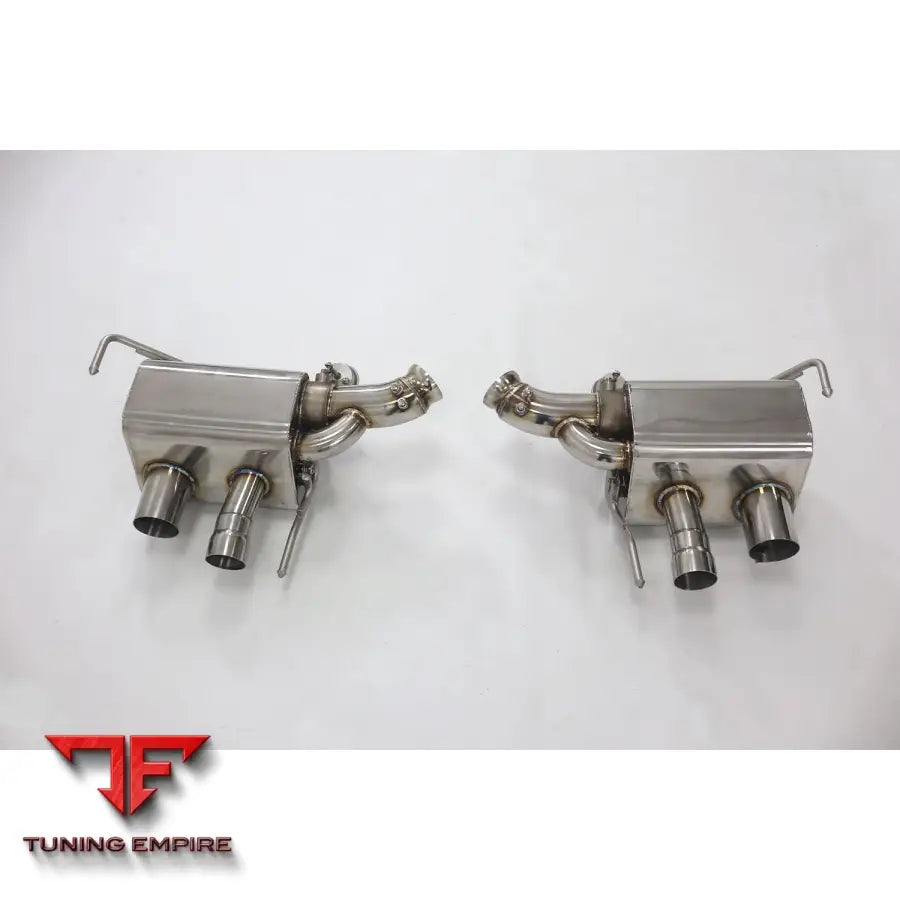 FERRARI CALIFORNIA T 3.9T V8 STAINLESS STEEL CATBACK RAZOR EXHAUST WITH MUFFLER VALVE