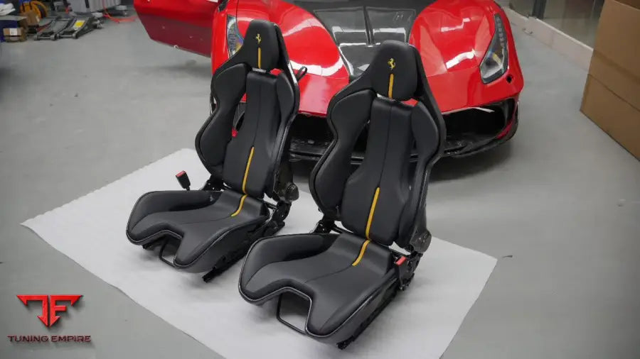 FERRARI CARBON BUCKET SEATS - SPECIAL DESIGN