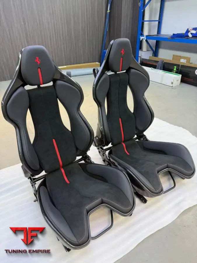 FERRARI CARBON BUCKET SEATS - SPECIAL DESIGN