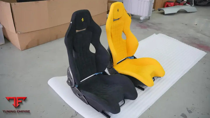 FERRARI CARBON BUCKET SPORT SEATS - FULLY CUSTOMIZABLE