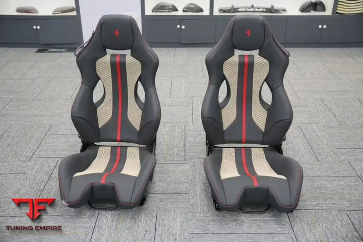 FERRARI CARBON BUCKET SPORT SEATS - FULLY CUSTOMIZABLE
