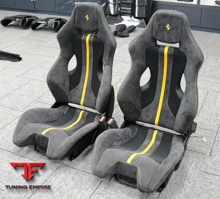 FERRARI CARBON BUCKET SPORT SEATS - FULLY CUSTOMIZABLE