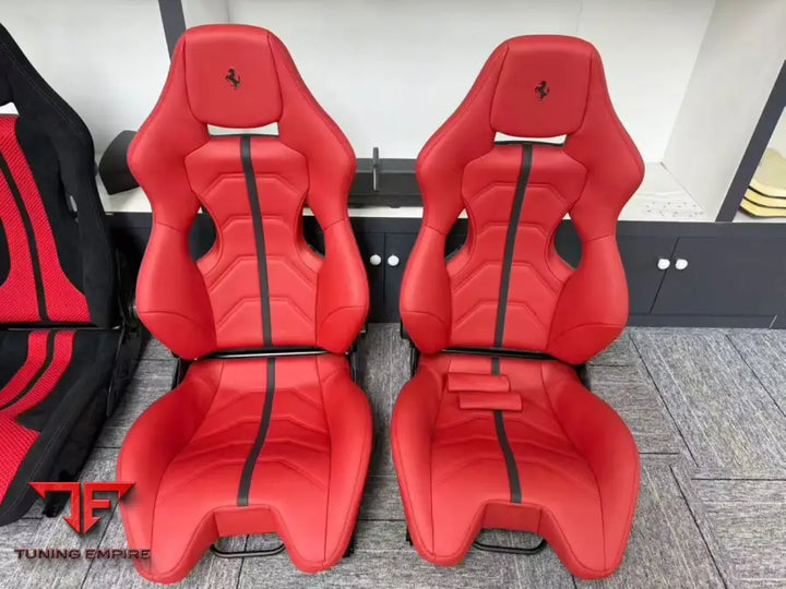 FERRARI CARBON BUCKET SPORT SEATS - FULLY CUSTOMIZABLE