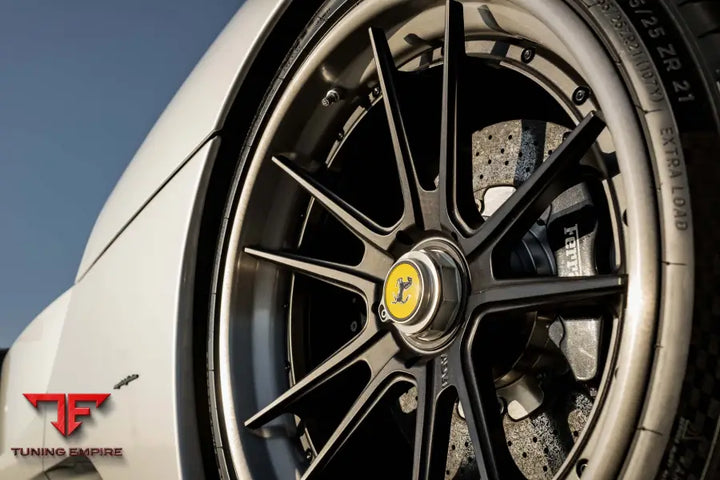 FERRARI ENZO FORGED WHEELS AND EXHAUST SYSTEM