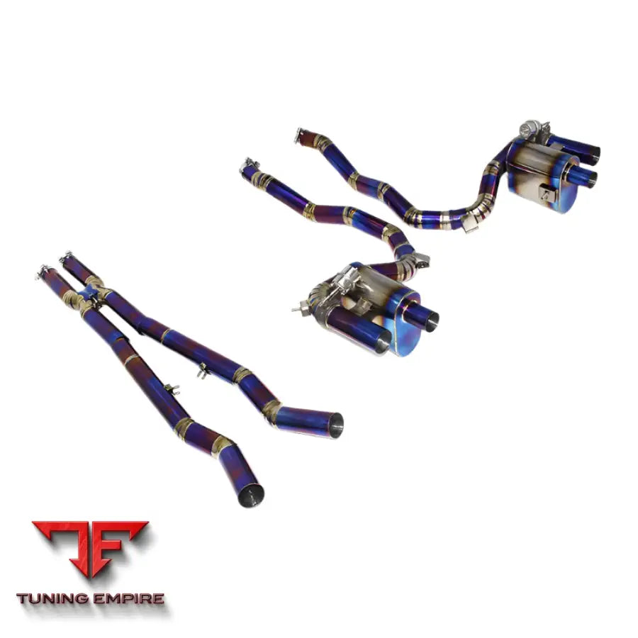 FERRARI F12 BERLINETTA 6.3 CATBACK X PIPE EXHAUST SYSTEM 2012-2016
