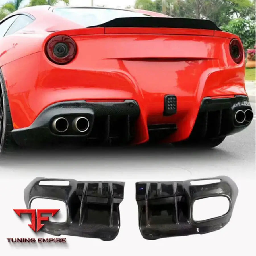 FERRARI F12 BERLINETTA CARBON FIBER PARTS 2012-2014Y