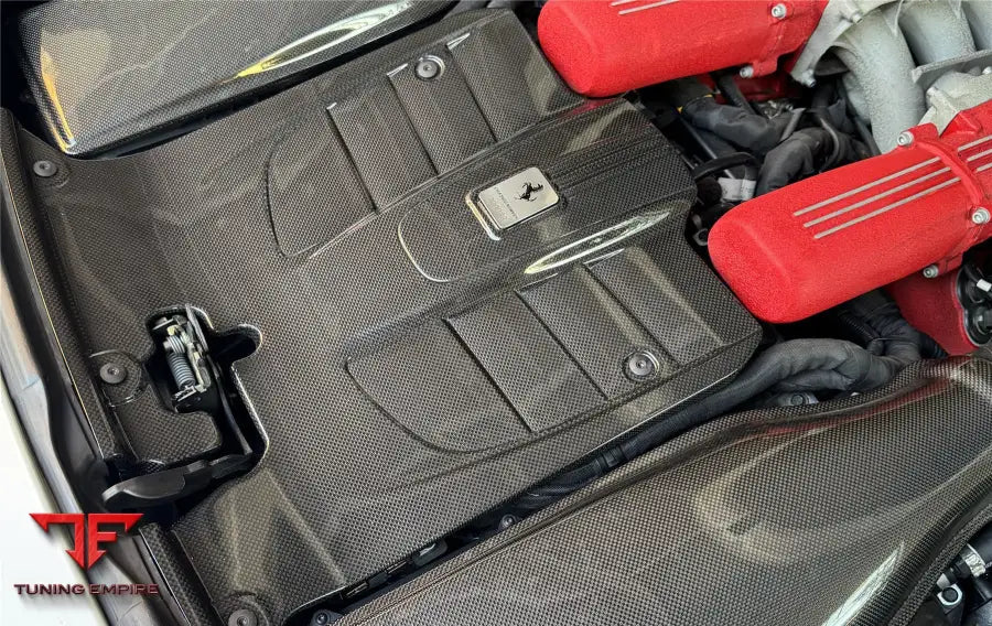 FERRARI F12 BERLINETTA DRY CARBON FIBER ENGINE COVER BSD