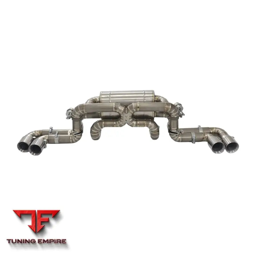 FERRARI F360 3.6 V8 TITANIUM CATBACK RAZOR EXHAUST WITH MUFFLER VALVE