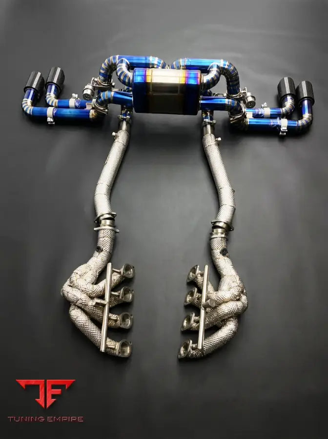FERRARI F360 COMPLETE EXHAUST SYSTEM WITH HEADERS AND DOWNPIPES