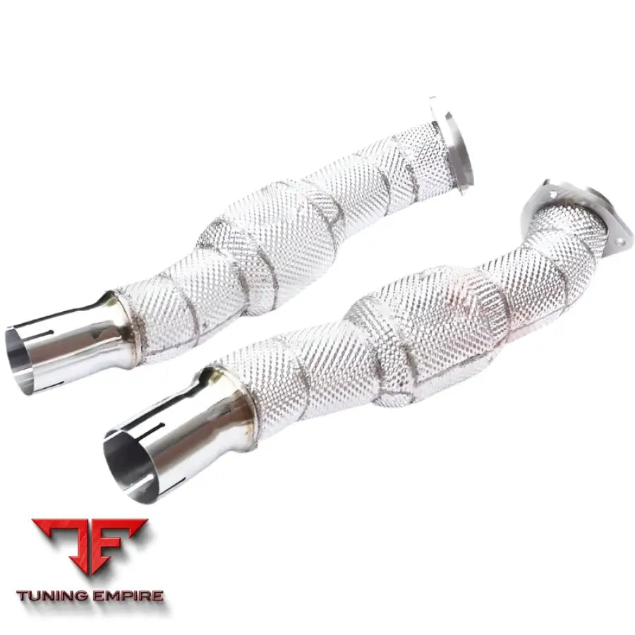 FERRARI F430 4.3 DOWNPIPES CATLESS OR CATTED 2010-2015