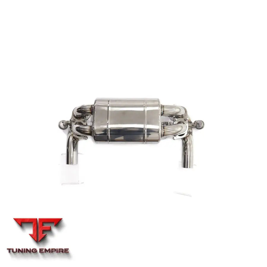FERRARI F430 SCUDERIA 4.3L STAINLESS STEEL CATBACK RAZOR EXHAUST WITH MUFFLER VALVE