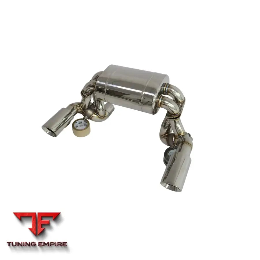FERRARI F430 SCUDERIA 4.3L STAINLESS STEEL CATBACK RAZOR EXHAUST WITH MUFFLER VALVE