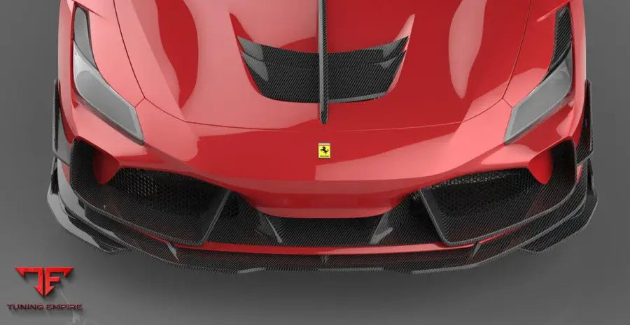 FERRARI F8 CARBON FIBER RAZOR AERO BODY KIT