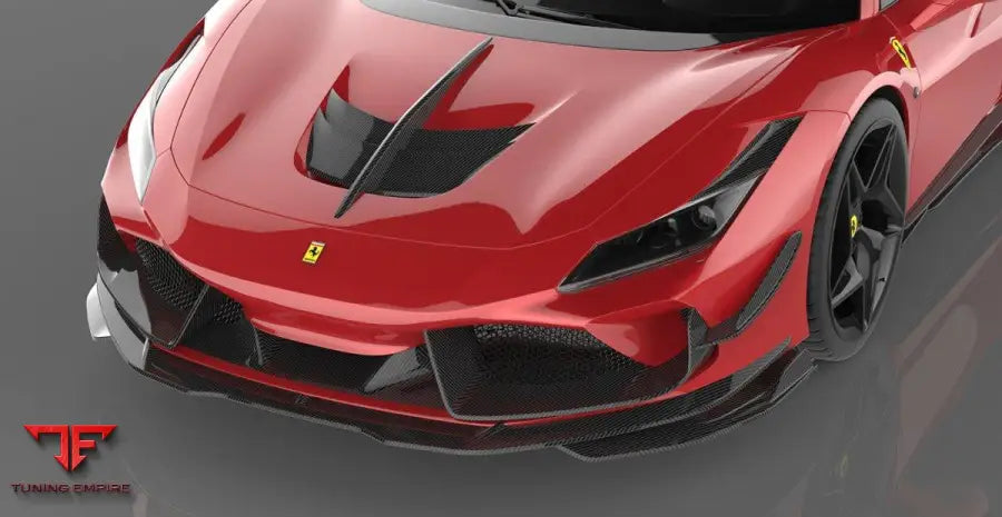 FERRARI F8 CARBON FIBER RAZOR AERO BODY KIT