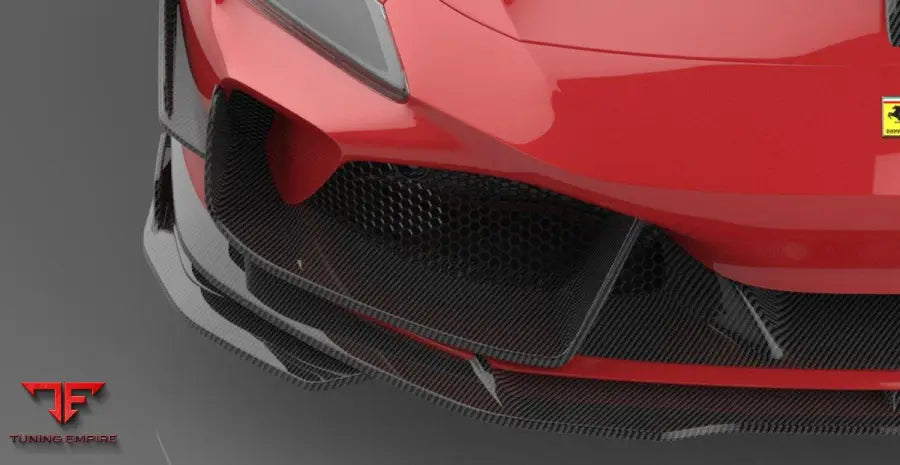 FERRARI F8 CARBON FIBER RAZOR AERO BODY KIT