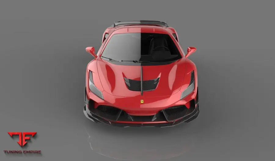 FERRARI F8 CARBON FIBER RAZOR AERO BODY KIT